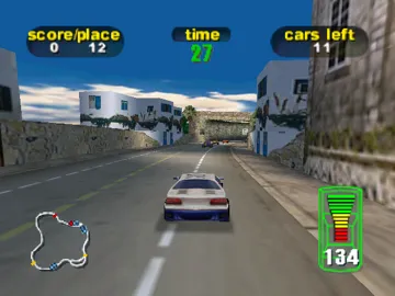 Destruction Derby 64 (Europe) (En,Fr,De) screen shot game playing